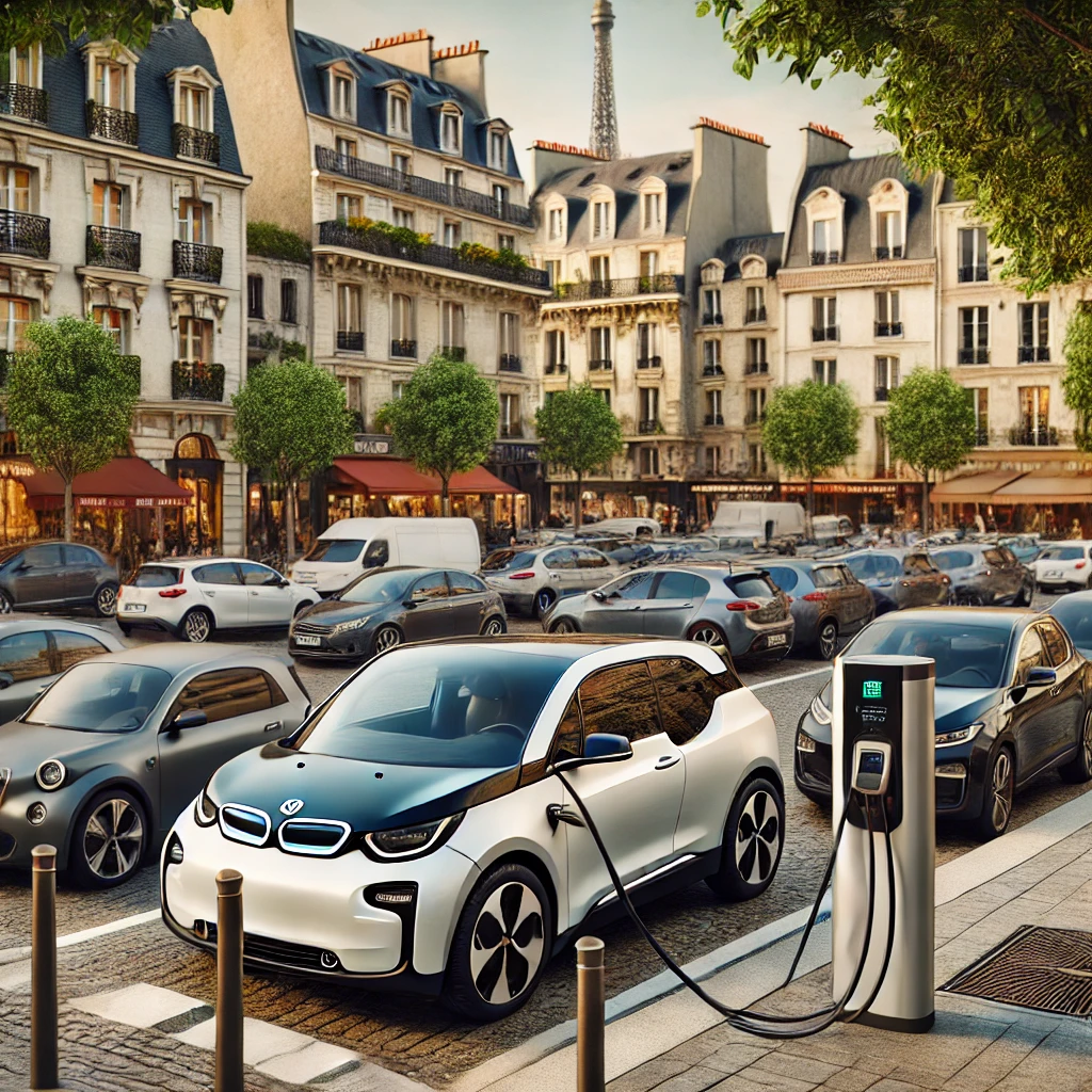 Les parkings avec bornes de recharges à Paris